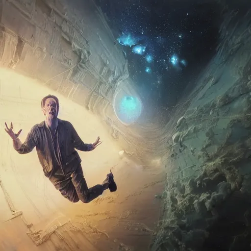 Image similar to hyperrealistic mixed media high resolution painting of a Steve Buscemi traversing through space complex potential flow, stunning 3d render inspired art by István Sándorfi and Greg Rutkowski and Unreal Engine, perfect symmetry, dim volumetric lighting, 8k octane beautifully detailed render, post-processing, extremely hyper-detailed, intricate, epic composition, highly detailed attributes, highly detailed atmosphere, cinematic lighting, masterpiece, trending on artstation, very very detailed, masterpiece, stunning, flawless structure, lifelike texture, perfection,