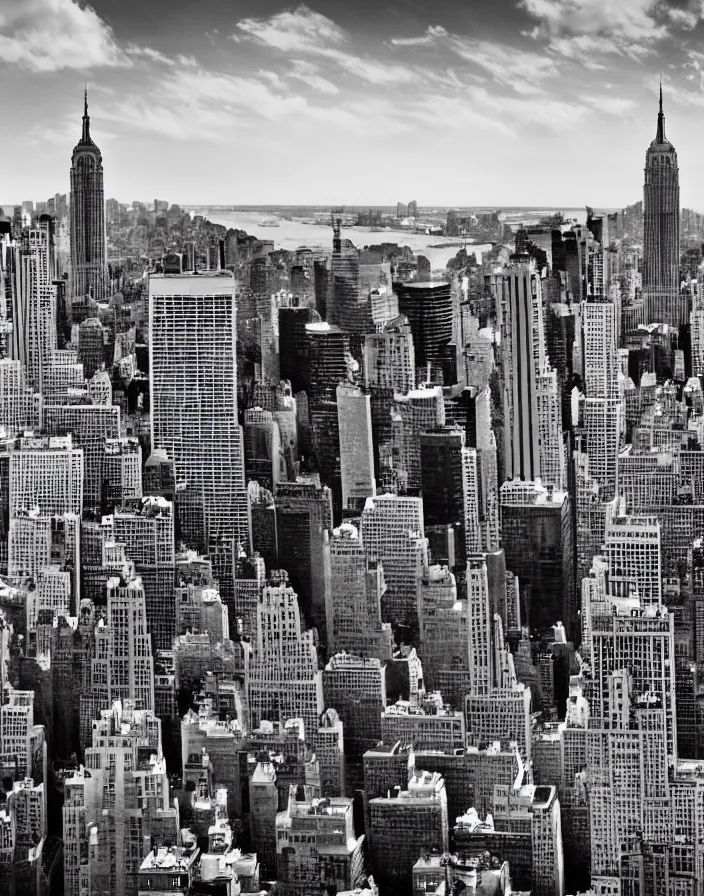 Image similar to modern day new york city
