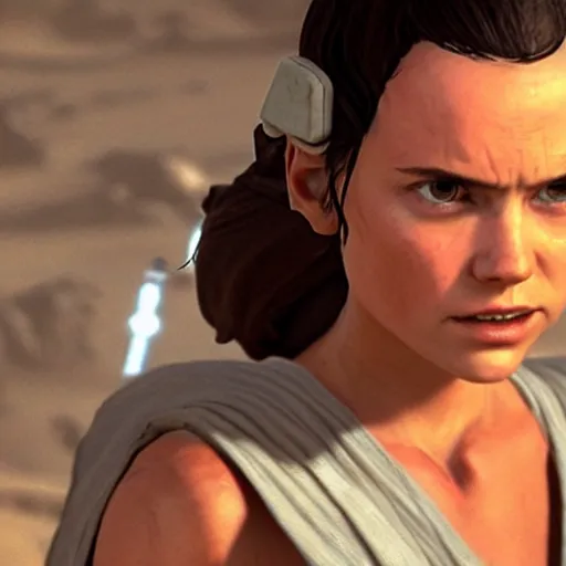 Image similar to rey skywalker gaming