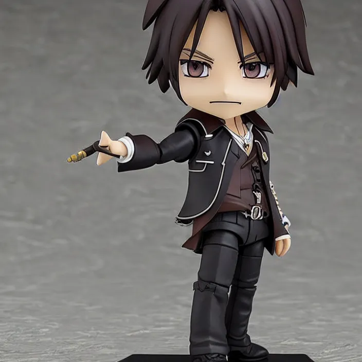 Image similar to [Johnny Depp], An anime Nendoroid of [Johnny Depp], figurine, detailed product photo