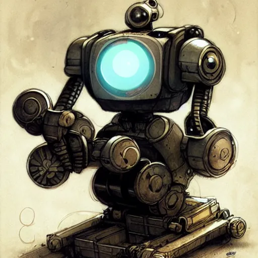 Image similar to robot by jean - baptiste monge