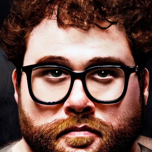 Image similar to a portrait of seth rogan, insanely detailed, epic lighting