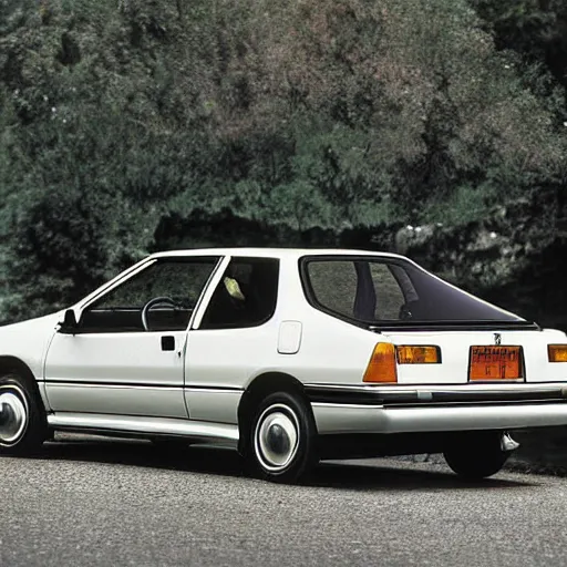 Prompt: Honda Civic 1987 photograph