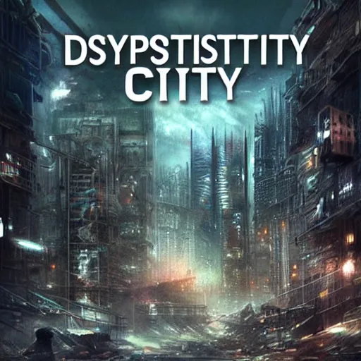 Prompt: dystopic fantasy city