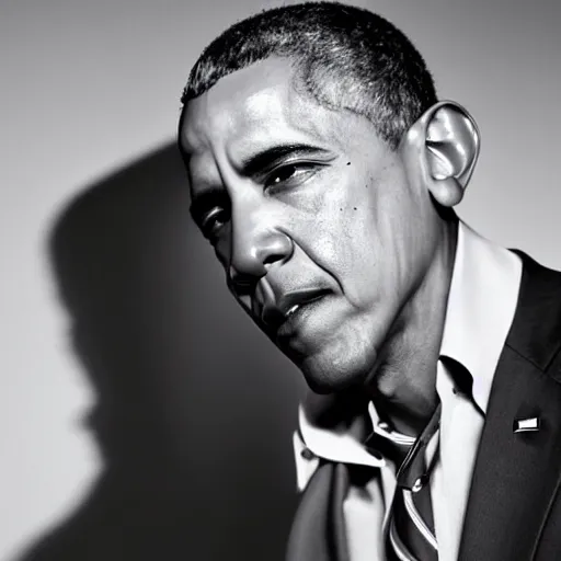 Image similar to barack obama gay icon, fashion photography