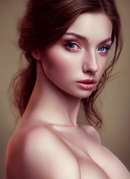 Prompt: a gorgeous british female photo, professionally retouched, soft lighting, realistic, smooth face, full body shot, torso, dress, perfect eyes, sharp focus on eyes, 8 k, high definition, insanely detailed, intricate, elegant, art by artgerm and jason chan