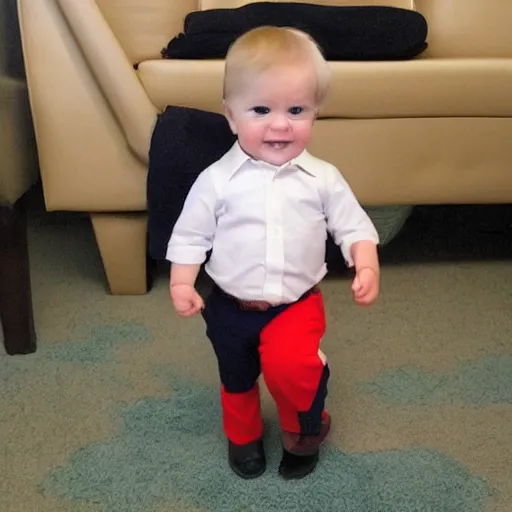 Prompt: toddler trump