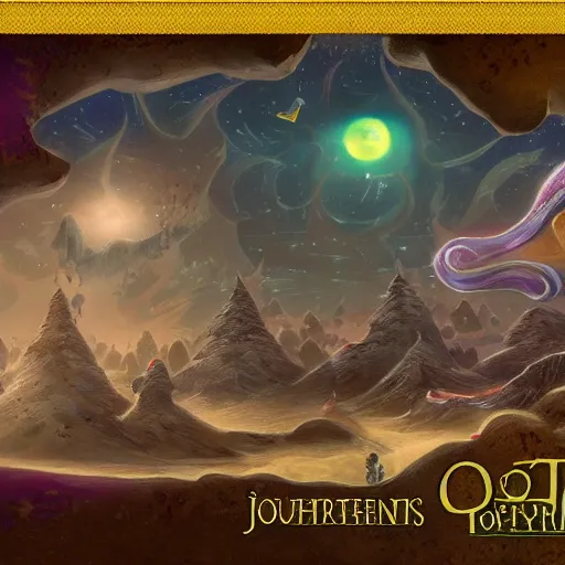 Image similar to journey to other realms, concept art, detailed picture