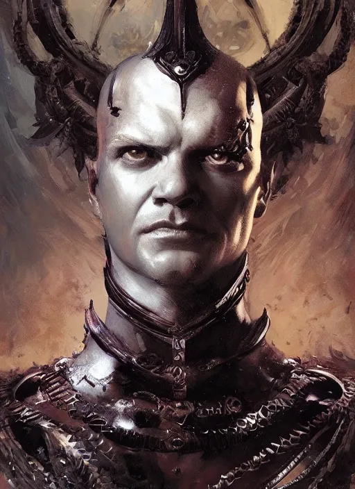 Prompt: Portrait of Caligula, marvel comics, dark, intricate, highly detailed, smooth, artstation, digital illustration by Ruan Jia and Mandy Jurgens and Artgerm and Wayne Barlowe and Greg Rutkowski and Frank Frazetta