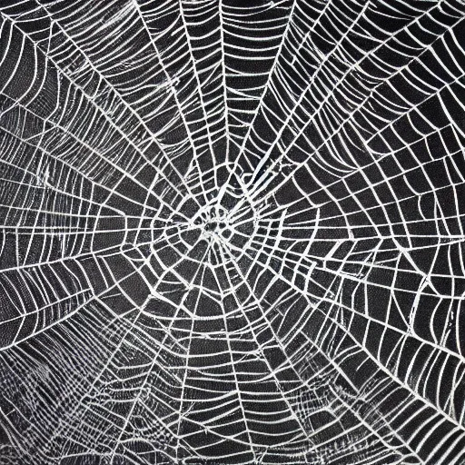 Image similar to robert wyatt weaving his spider web, highly detailed, 4 k