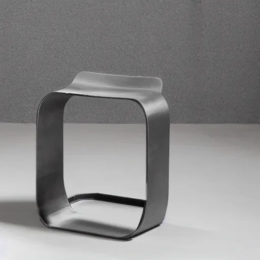 Image similar to the iron maiden stool by tadao ando