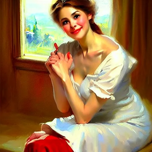 Image similar to The faithful wife by Vladimir Volegov