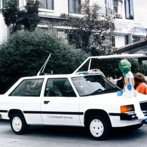 Image similar to google street view car ( 1 9 8 5 )