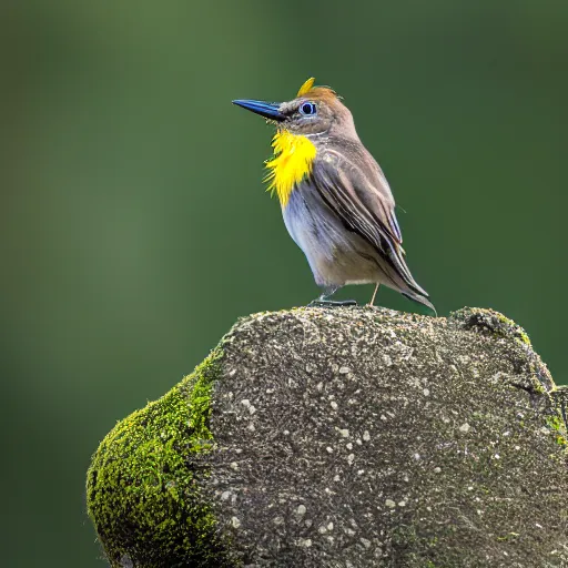 Image similar to A cartoon of Tweetie, XF IQ4, f/1.4, ISO 200, 1/160s, 8K, RAW, unedited, symmetrical balance, in-frame, sharpened