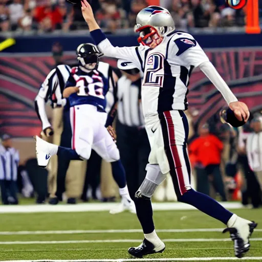 Prompt: tom brady pass interference