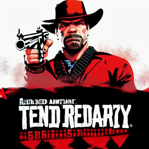Prompt: John Cena in red dead redemption 2 4K detail