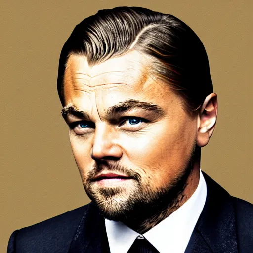 Prompt: leonardo dicaprio as a bird