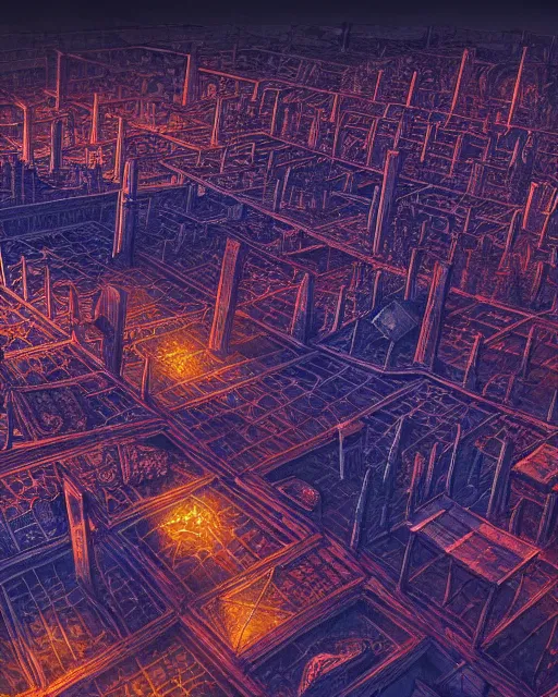 Image similar to a beautiful ultradetailed render of cemetery city urbex by albrecht durer, sunset uv light neon noir nature futuristic thermal vision liberty city gem morning sun wilderness, archdaily, wallpaper, highly detailed, trending on artstation.