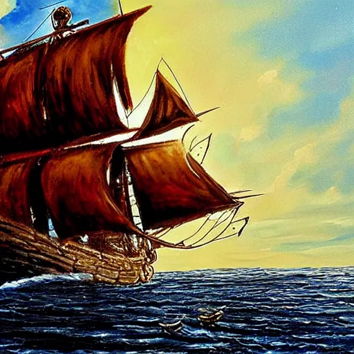 Pirate ships - Black Pearl, the most famous and the most recent ! -  Yachting Art Magazine