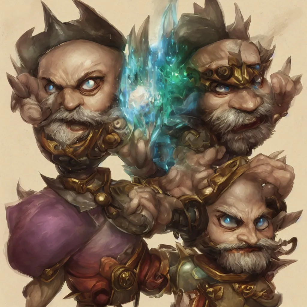 Image similar to uhd portrait photography mirror of heimerdinger! with his turrents. from league of legends. in the style of arcane ( 2 0 2 1 ). coherent portraits, mmorpg fantasy, intricate, highly detailed, digital painting, trending on artstation, hdr photo, smooth, sharp focus, illustration, by artgerm, greg rutkowski, and alphonse mucha