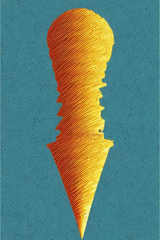 Image similar to artwork of cherenkov cone