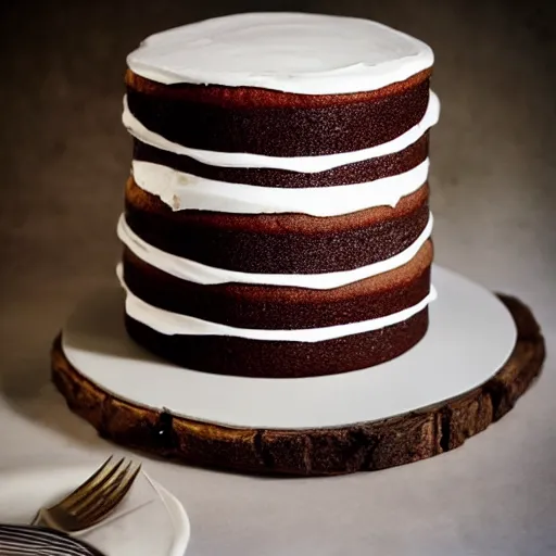 Image similar to minimalist cake