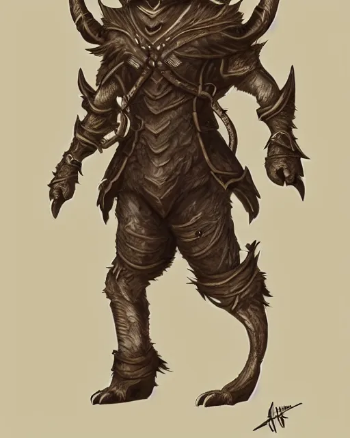 Image similar to a full body shot of an anthro furry rat wearing a fantasy armor, fantasy, artstation, furry art, furaffinity, deviantart, symmetrical, highly detailed, award winning, trending