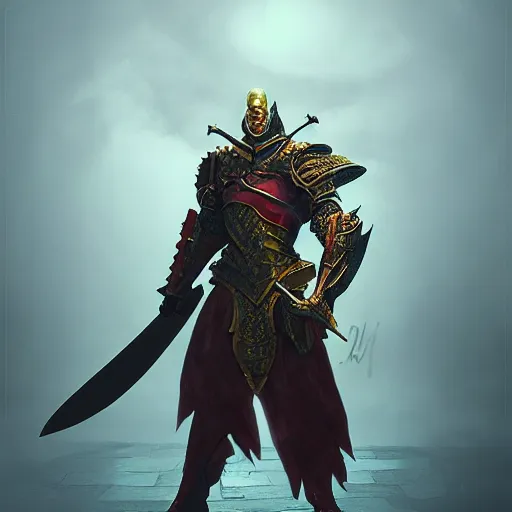 Image similar to portait of a dragon man knight holding sword, digital art, digital painting, masterpiece, elegant, hyper realistic, award winning, 8 k, behance, artstation, unreal engine 5, octane render, masterpiece, sharp focus, intricate, ornate