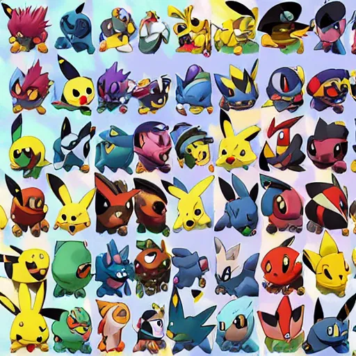 the pokemon gumshoos, digital art, Stable Diffusion