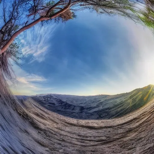 Image similar to walking around in heaven, GoPro, wide angle lens, high resolution 8k,