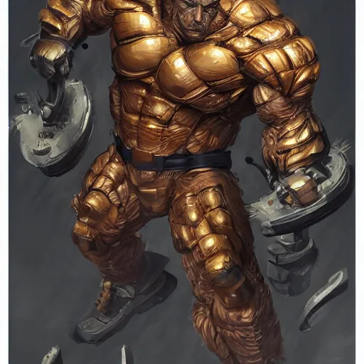Prompt: Super Strength, extremely detailed, award-winning art, trending on Artstation