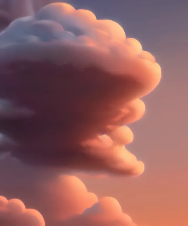 Prompt: cloud srife in the style of pixar, crisp 8 k line art, digital painting, artstation, unreal engine, octane render, concept art, matte, sharp focus, illustration, art by dave kendall