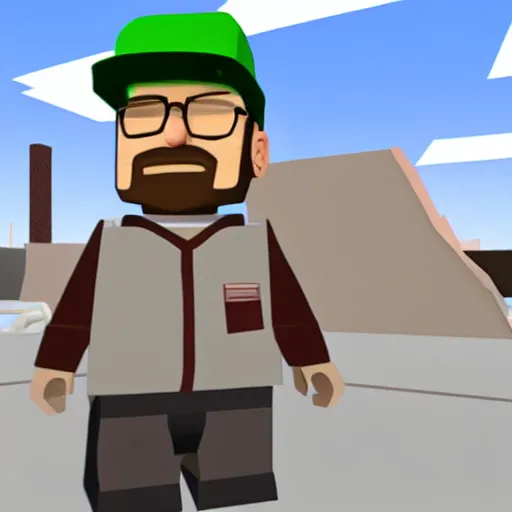 Roblox Walter white fall Animated Gif Maker - Piñata Farms - The