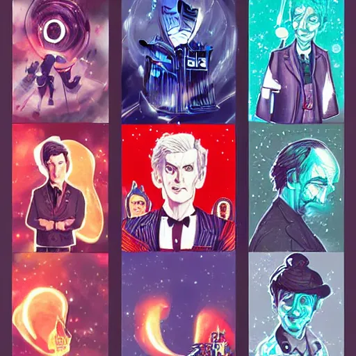 Image similar to doctor who illustration by rossdraws