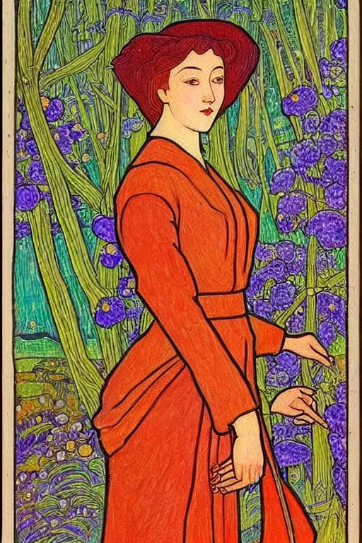 Prompt: women, painting by bilibin, detailed art,