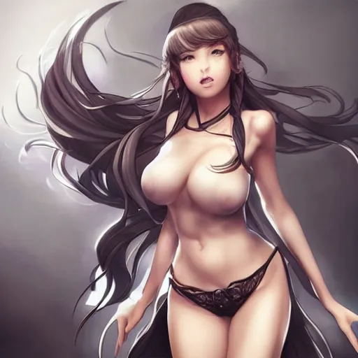 Prompt: wlop girls vs artgerm girls