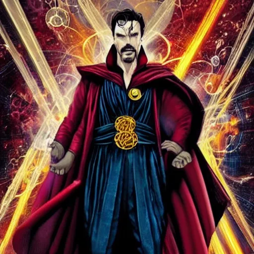 Prompt: doctor strange in the multiverse of madness