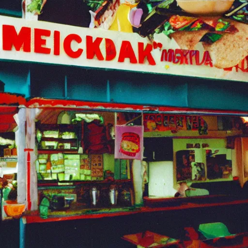 Image similar to mexican food, kodak ektachrome,