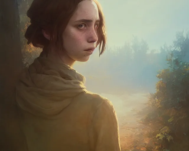 Prompt: highly detailed portrait of maya hawke, in the walking dead, stephen bliss, unreal engine, fantasy art by greg rutkowski, loish, rhads, ferdinand knab, makoto shinkai and lois van baarle, ilya kuvshinov, rossdraws, tom bagshaw, global illumination, radiant light, detailed and intricate environment