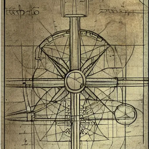 Image similar to Da vinci's detailed drawing of a blueprint for the newest iphone