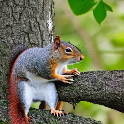 Image similar to squirrel man