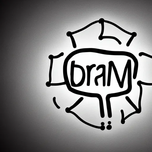 Prompt: Modern artistic company brain logo for Brain Art Labs AI art study and research company.