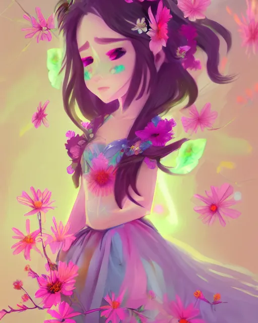 Prompt: 🧚🌸🌼💮 artstation