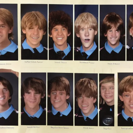 Prompt: yearbook photo of shaggy from scooby - doo, hyperrealistic, award winning