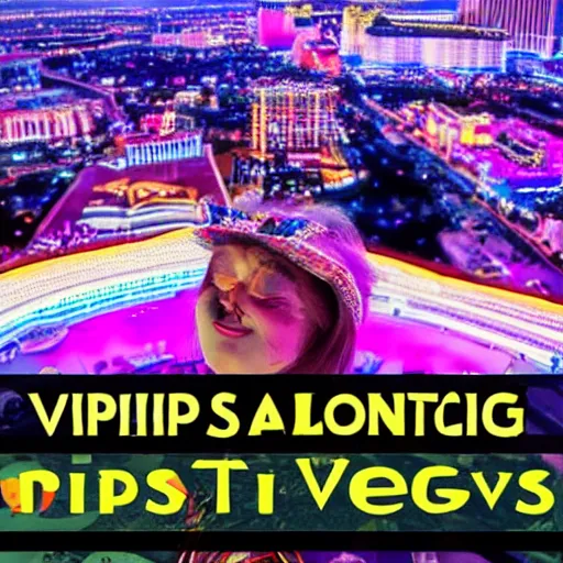 Prompt: tripping in vegas