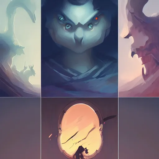 Image similar to face icon stylized minimalist dark souls, loftis, cory behance hd by jesper ejsing, by rhads, makoto shinkai and lois van baarle, ilya kuvshinov, rossdraws global illumination