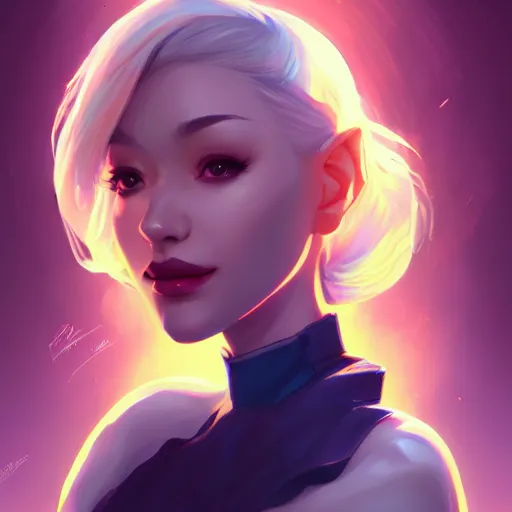 Prompt: a portrait of a beautiful woman, art by lois van baarle and loish and ross tran and rossdraws and sam yang and samdoesarts, digital art, highly detailed, intricate, sharp focus, Trending on Artstation HQ, deviantart, unreal engine 5, 4K UHD image