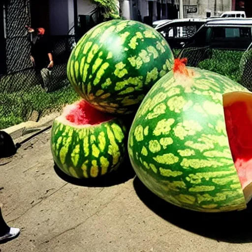 OMG! Found Giant Watermelon on Google Earth