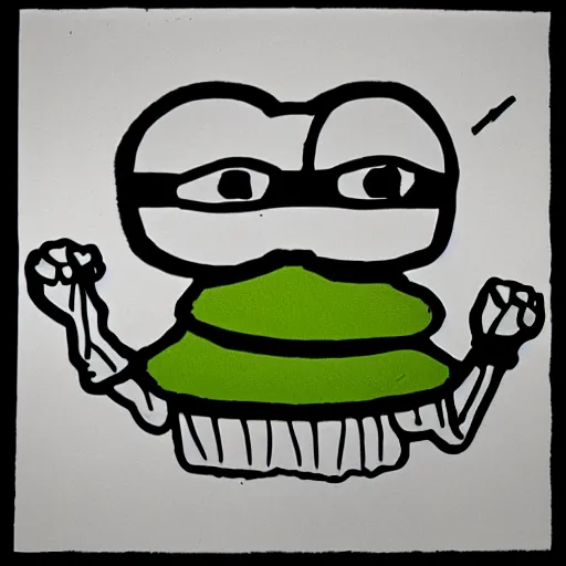 Prompt: pepe the frog, being depressed and drinking alcohol, photorealistic, 8 k