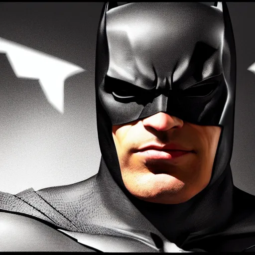 Prompt: Lex Fridman as Batman, digital art, artstation, cgsociety, high-detail, realistic